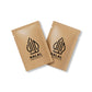 QQ Studio® Natural Kraft Mylar Foil Open Top Bags (Basic Printing)