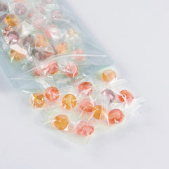 Reusable Flat Zipper Seal Bags – Glossy Half Robin Egg Blue Polypropylene with Window & Butterfly Hang Hole