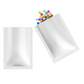 Colorful Matte Mylar Foil Open Fill Packaging Bags