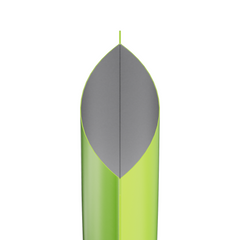 Glossy Electric Green Mylar Foil Open Fill Bags