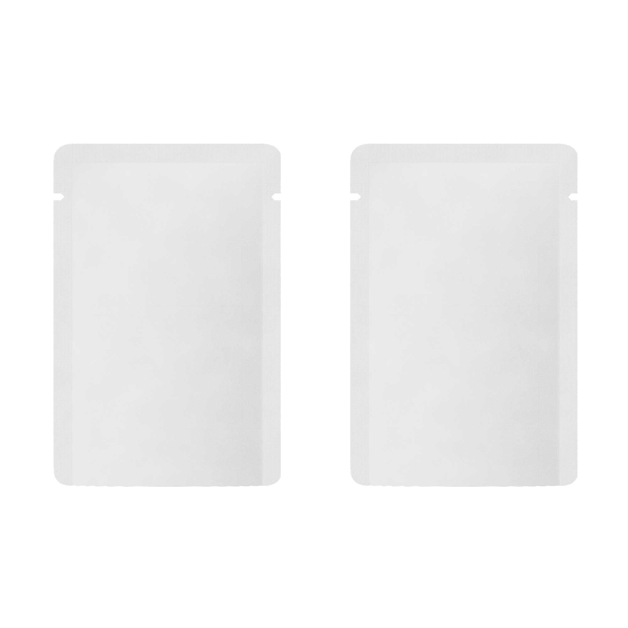 Customizable Natural Kraft Mylar Foil Open Top Bags (Basic Printing)