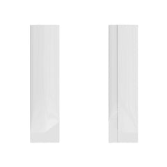 Customizable Double-Sided Glossy Aluminum Open Top Stick Pouches (Basic Printing)