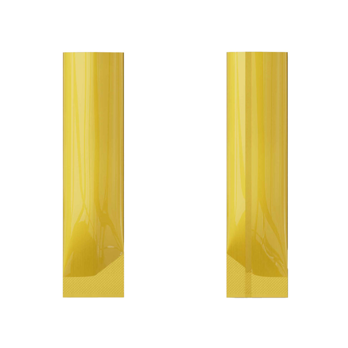Customizable Double-Sided Glossy Aluminum Open Top Stick Pouches (Basic Printing)