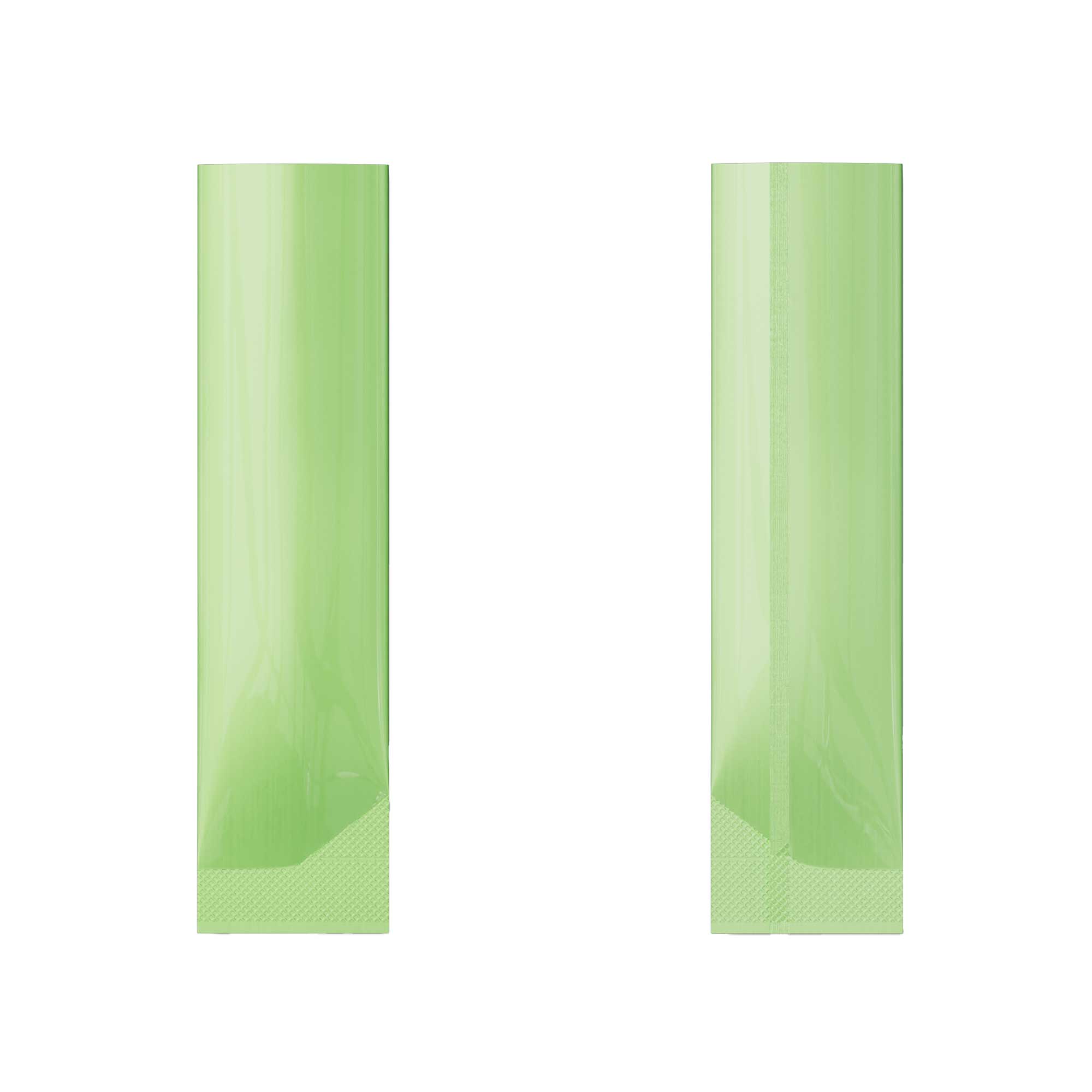Customizable Double-Sided Glossy Aluminum Open Top Stick Pouches (Basic Printing)