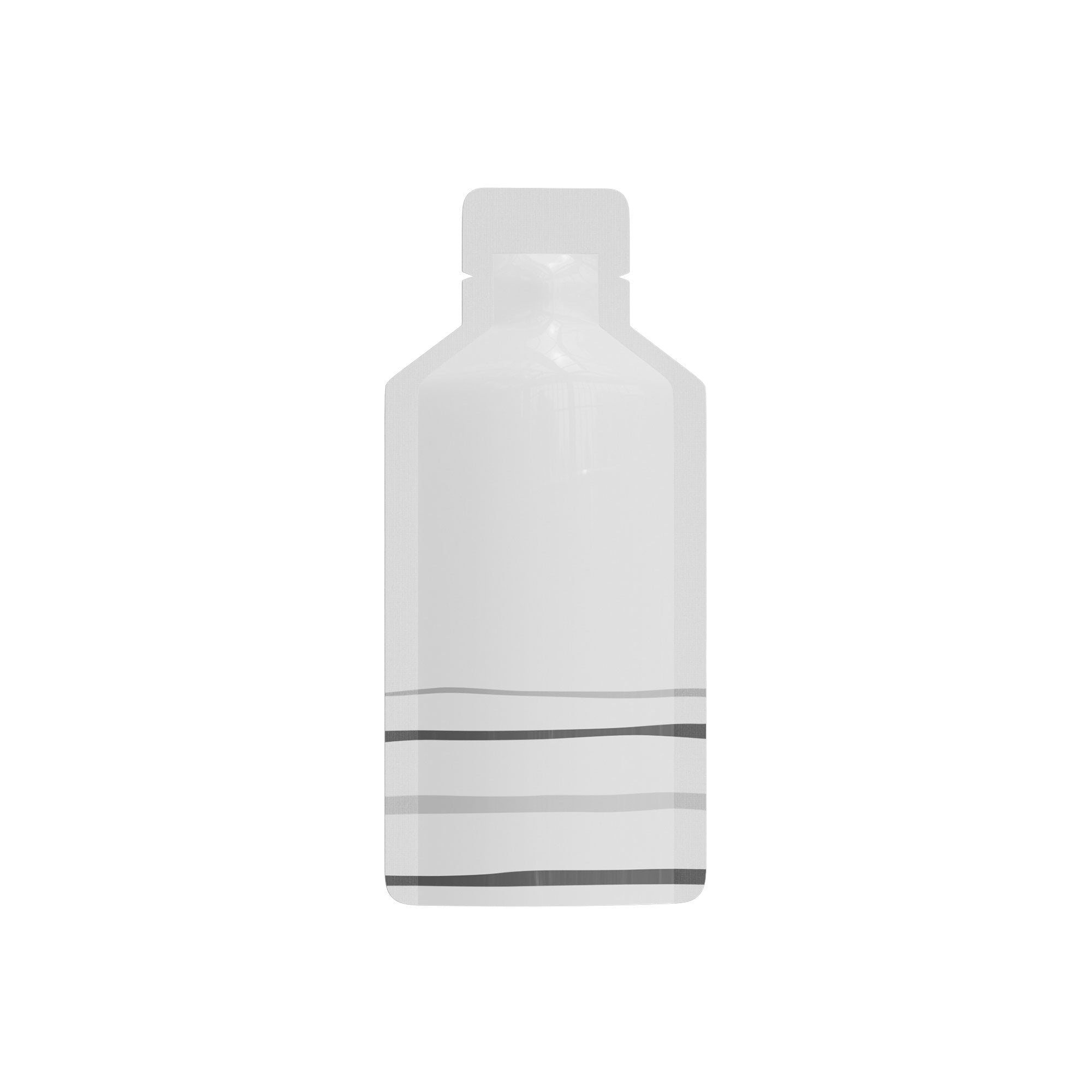 Customizable Double-Sided Aluminum Bottle Shape Open Bottom Bags (Basic Printing)