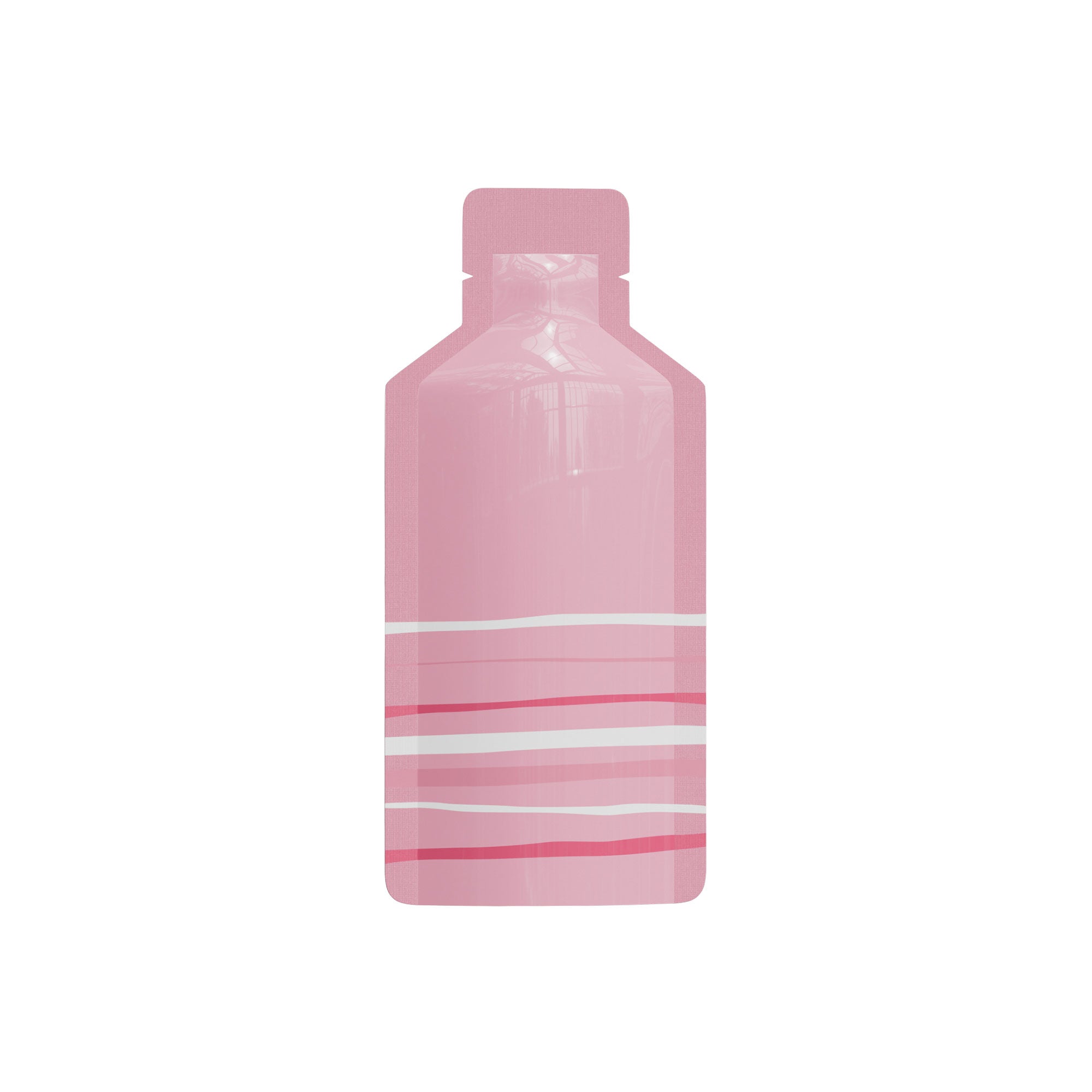 Customizable Double-Sided Aluminum Bottle Shape Open Bottom Bags (Basic Printing)