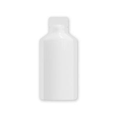 Customizable Double-Sided Glossy Aluminum Bottle Shape Open Bottom Bags (Full Customization)