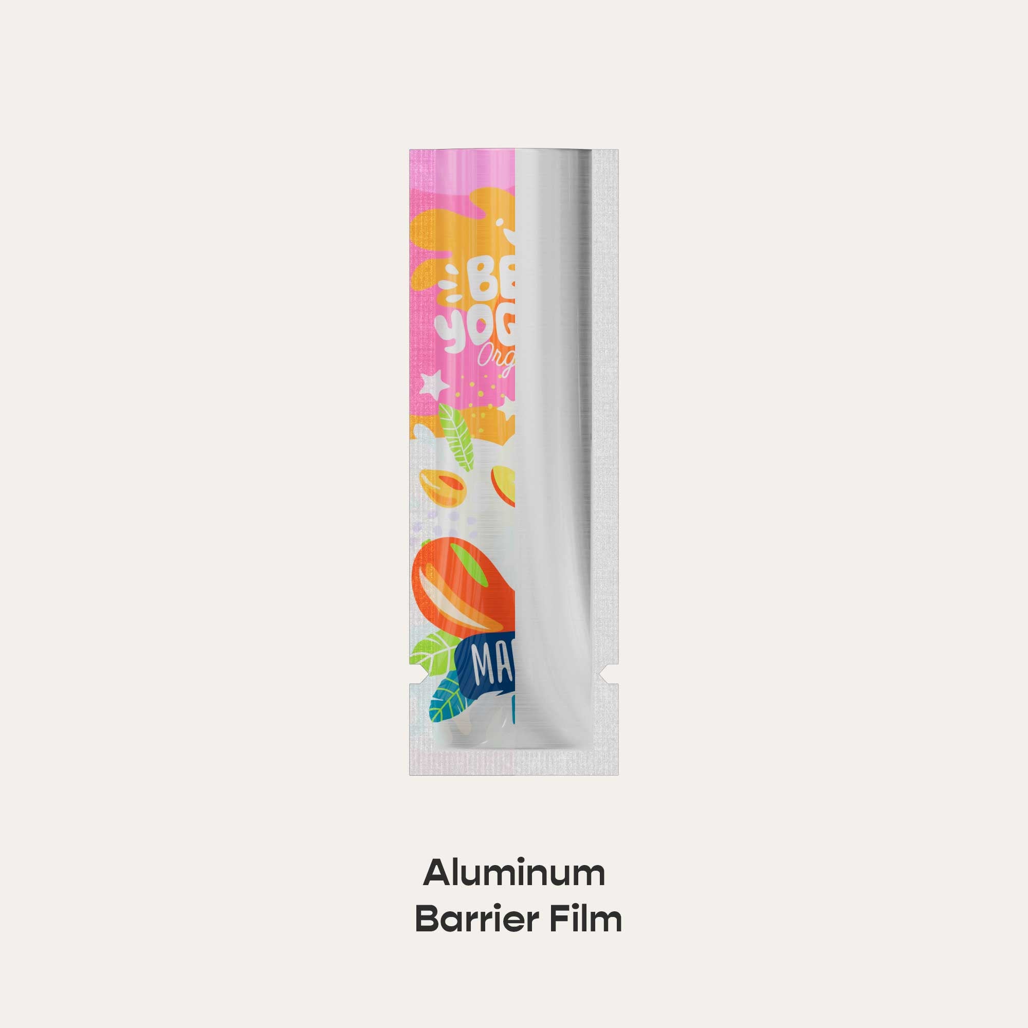 Customizable Aluminum Open Top Stick Pouches with Straight Corners (Full Customization)