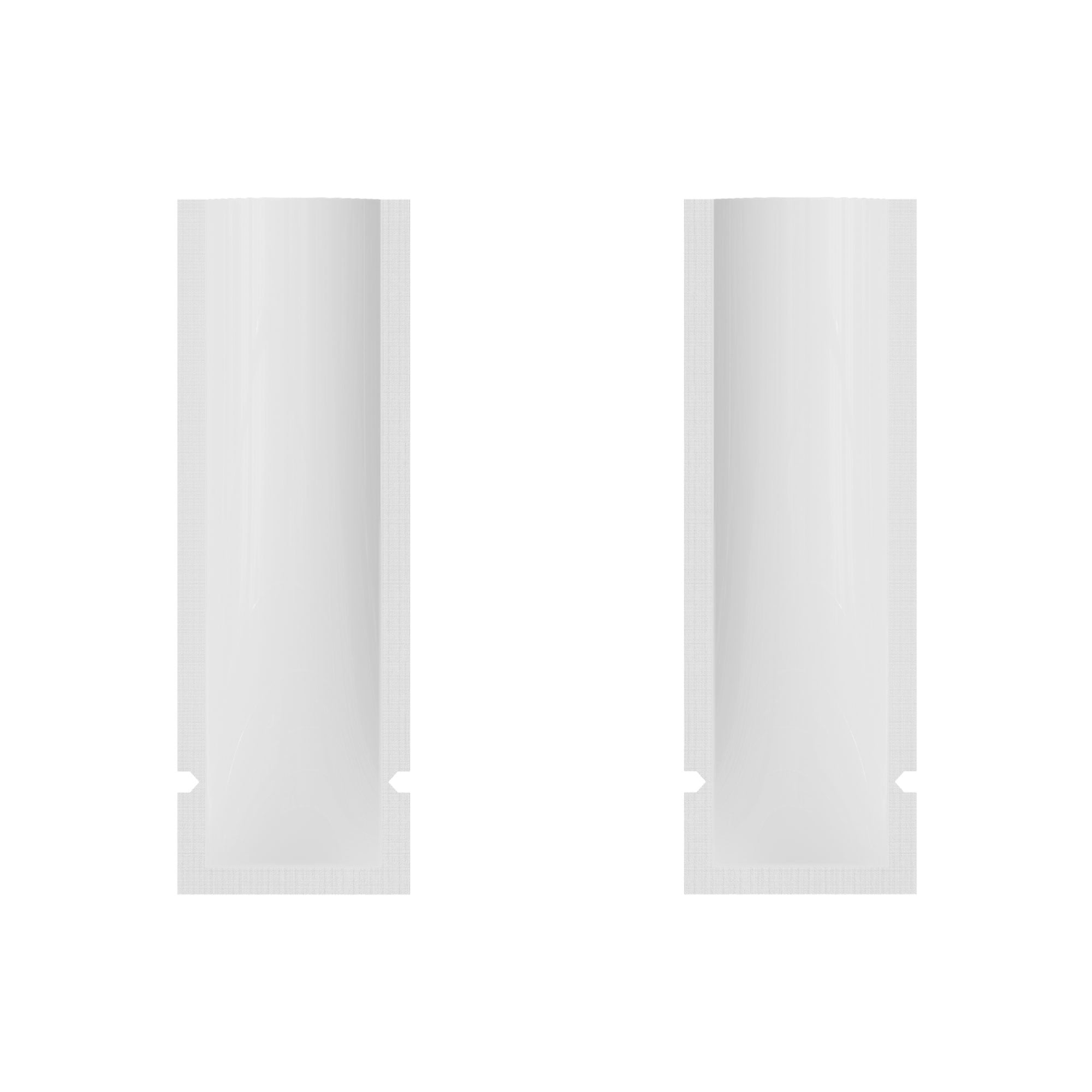 Customizable Aluminum Open Top Stick Pouches with Straight Corners (Full Customization)