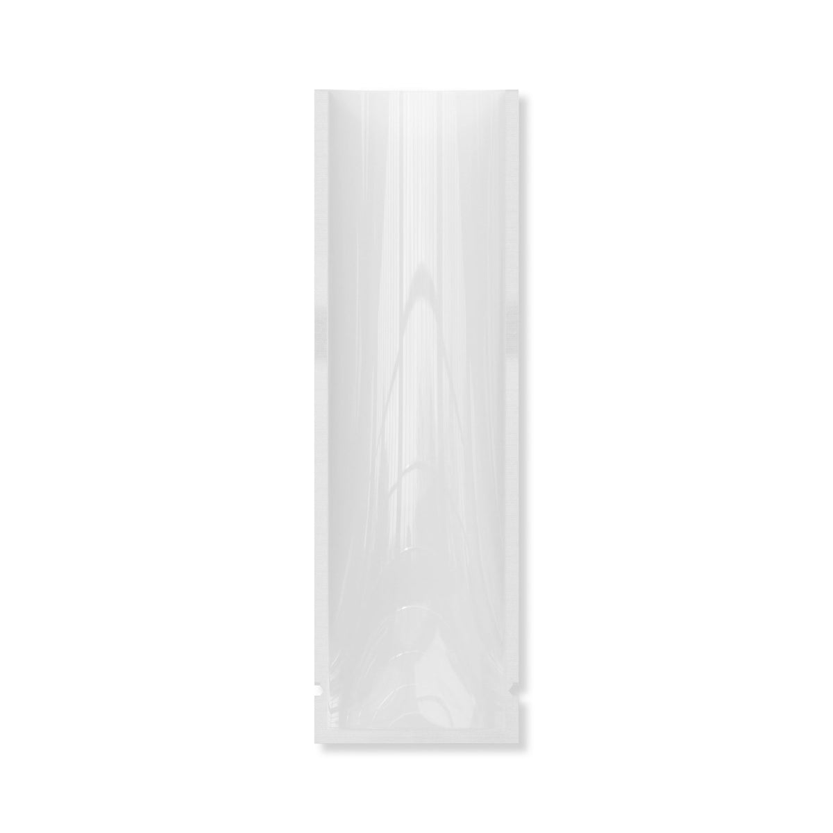 Customizable Clear Front Aluminum SlickSeal™ Stick Pouches with Straight Corners (Full Customization)