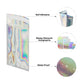 QQ Studio® Glossy Diamond Holographic Self-Adhesive Mailer Packaging Bags (Full Customization)