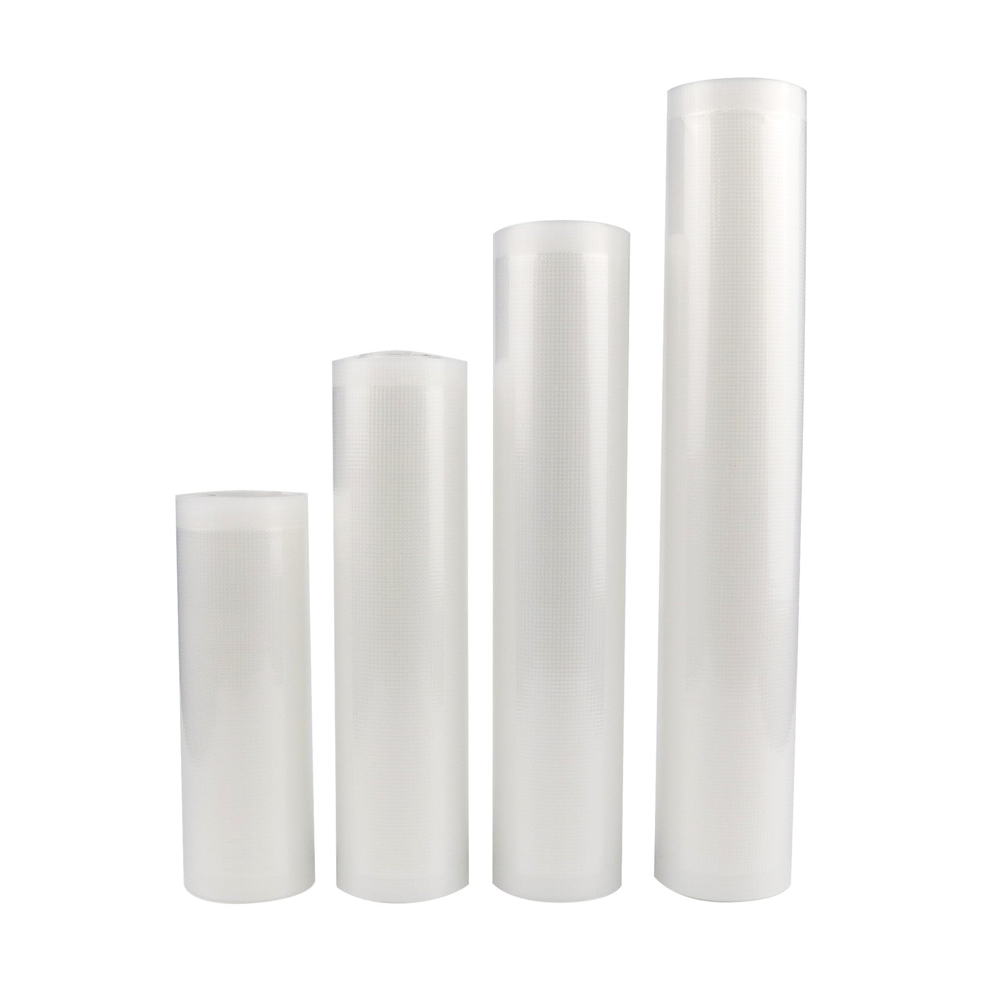 QQ Studio® Glossy Opalite Clear Polyethylene SlickSeal™ Vacuum Seal Rolls