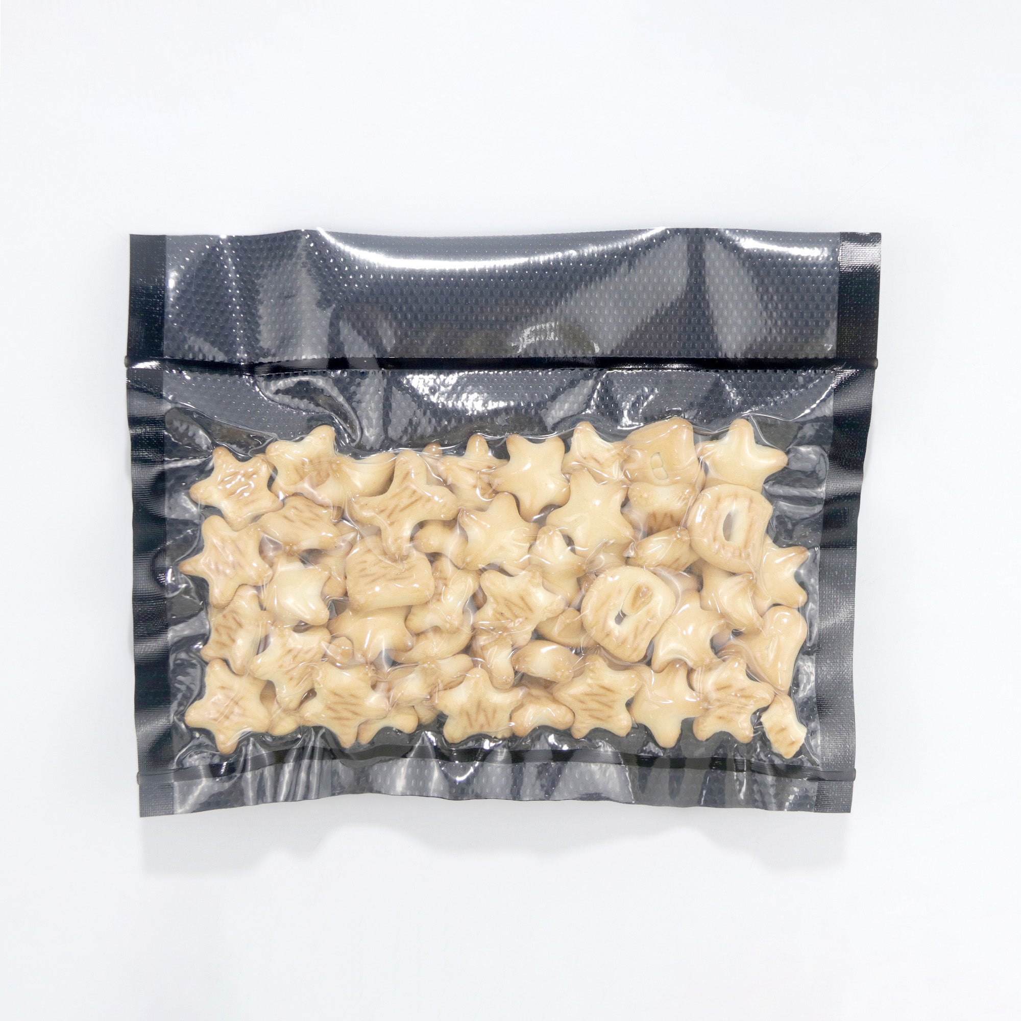 Glossy Half Mirror Black Polyethylene SlickSeal™ Vacuum Seal Rolls