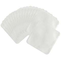 Matte Coconut White Square Aluminum Foil Packaging Bag with Rounded Corners