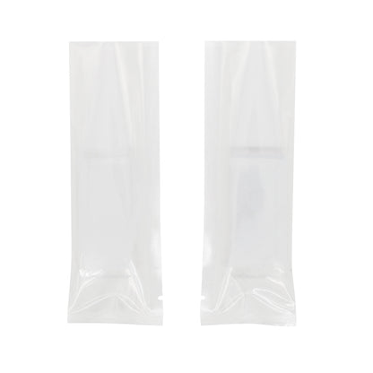 QQ Studio® Glossy Quartz Clear Plastic Flat SlickSeal™ Stick Pouches