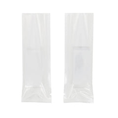 Glossy Quartz Clear Plastic Flat SlickSeal™ Stick Pouches