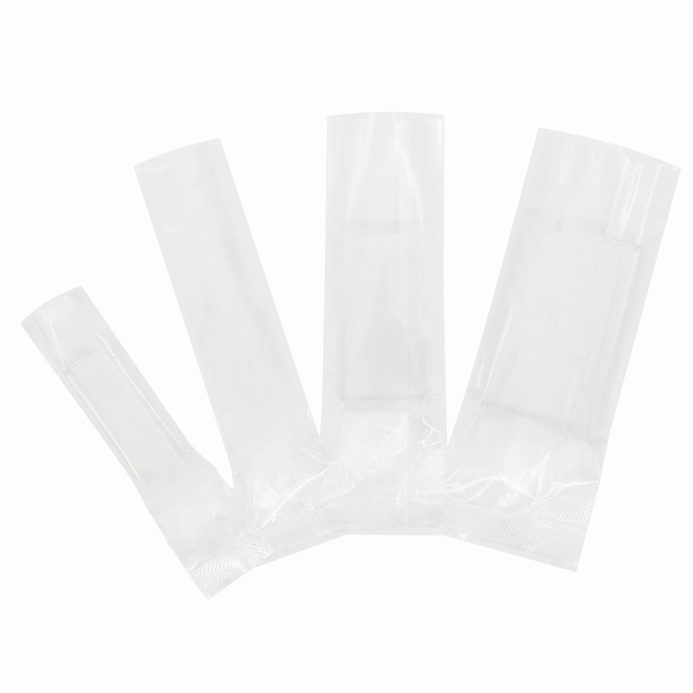 QQ Studio® Clarity Clear Flat Stick Pouch SlickSeal™ Bags