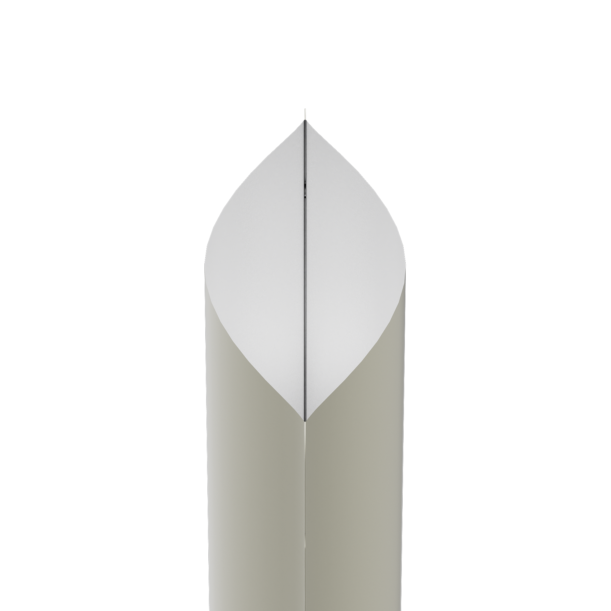Matte Snowy White Square Aluminum with Rounded Corner Stand Up SlickSeal™ Bags