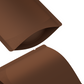 Matte Mahogany Brown Square Aluminum with Rounded Corner Stand Up SlickSeal™ Bags