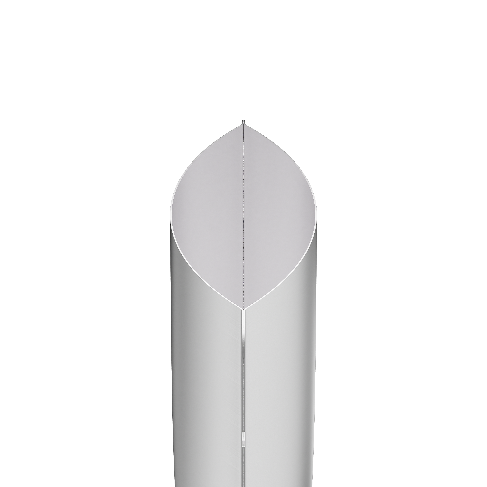 Double-Sided Matte Silver Steel Aluminum Open Bottom SlickSeal™ Sample Bags