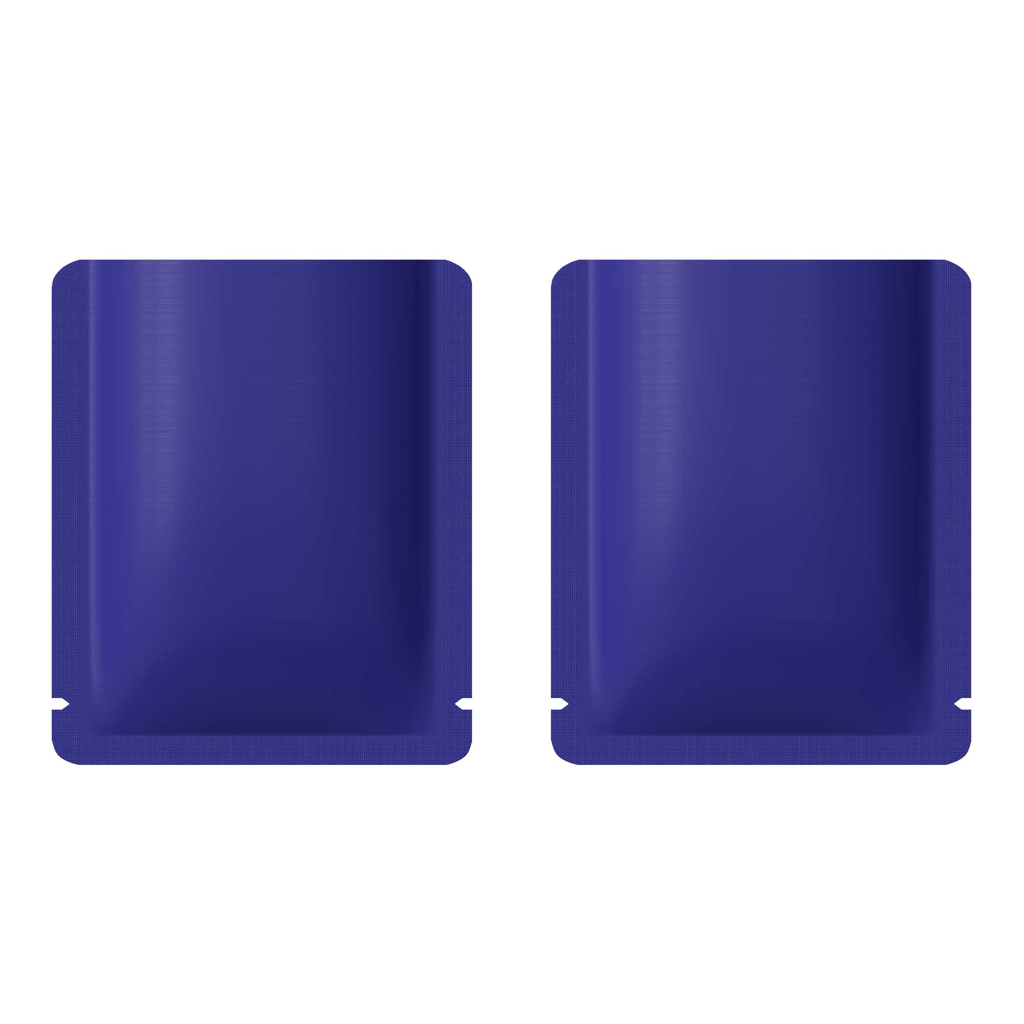 Customizable Matte Aluminum Open Top Packaging Bag (Basic Printing)