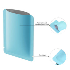 Customizable Matte Aluminum Open Top Packaging Bag (Basic Printing)