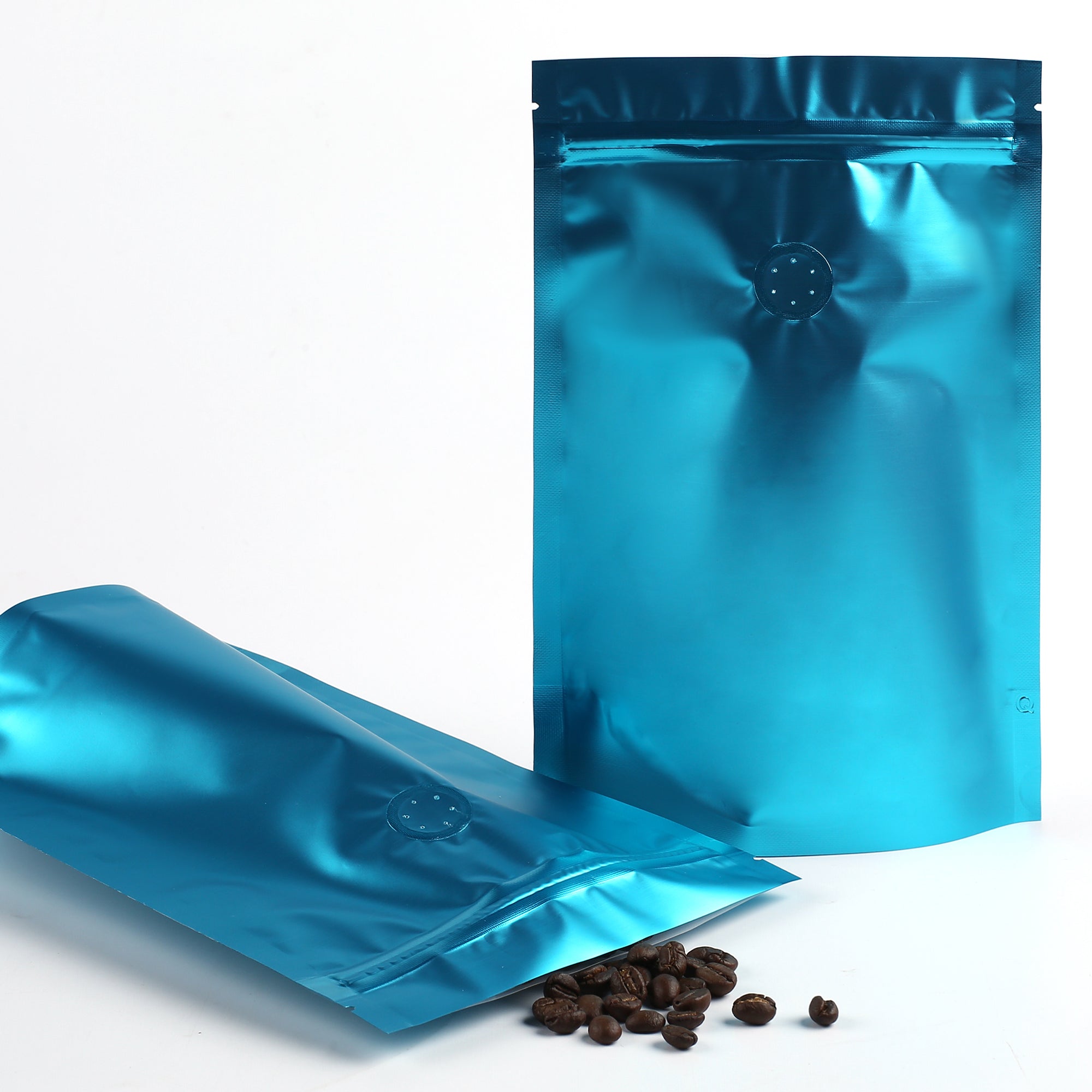 Coffee Valve Stand Strong® Packaging Bags with Zipper Seal