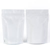 Single Sided Matte Translucent Colored Plastic Stand Strong® Bags - Half Ice White