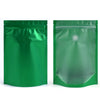 QQ Studio® Coffee Valve StandStrong™ Packaging Bags with Zipper Seal - Caffeinated Green