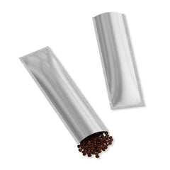 Aluminum SlickSeal™ Stick Pouches with Straight Corners