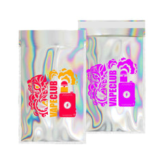 Customizable Glossy Diamond Holographic Self-Adhesive Mailers (Basic Printing)