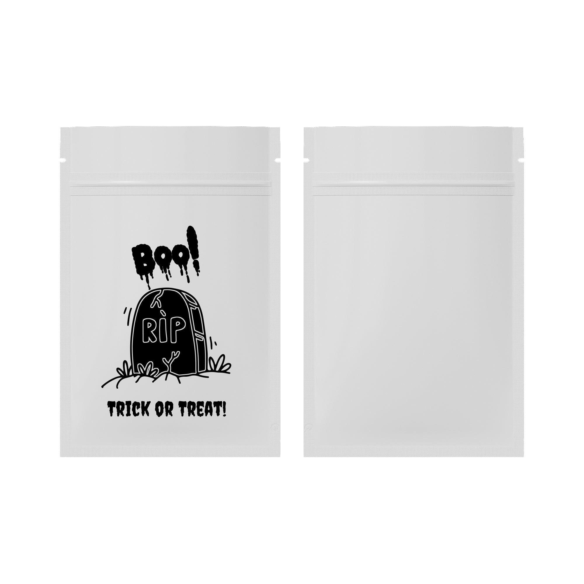 Pre-Designed Halloween Treat Bags – Spooky & Festive Packaging for Candy, Gifts, and Party Favors (Set of 50 - 100 Bags)