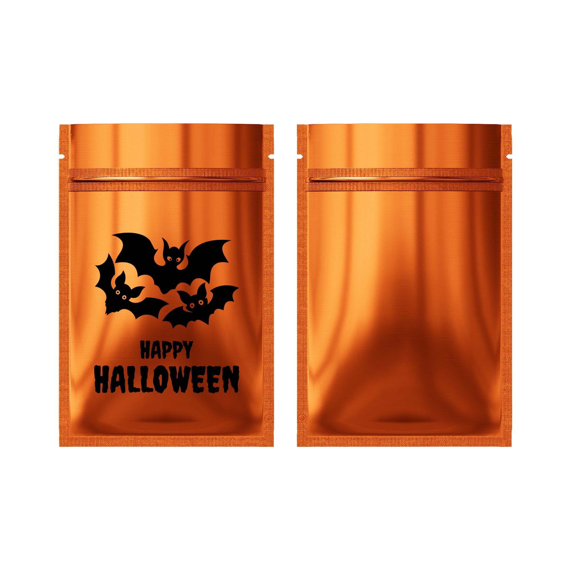 Pre-Designed Halloween Treat Bags – Spooky & Festive Packaging for Candy, Gifts, and Party Favors (Set of 50 - 100 Bags)