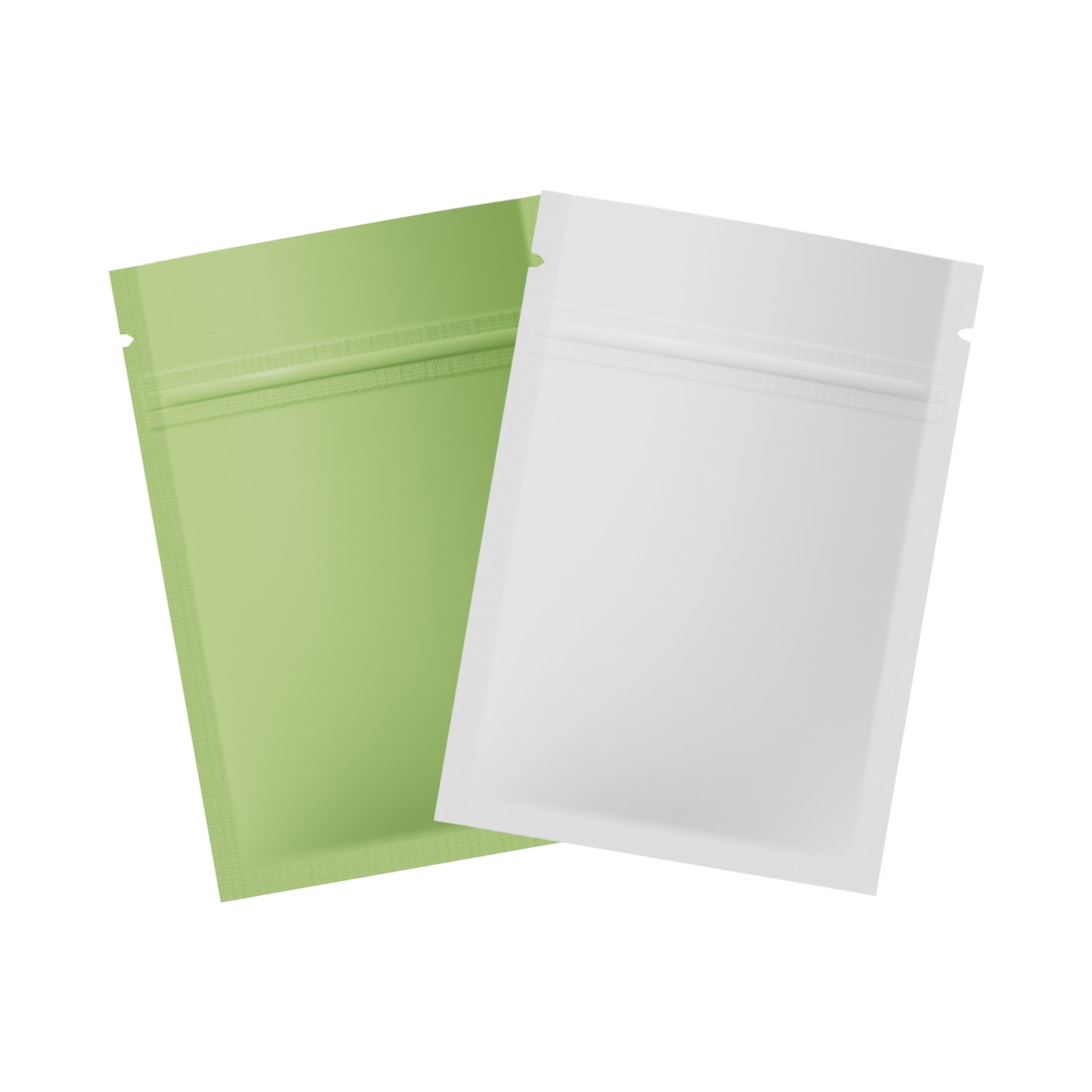 Soft Pastel Matte Mylar Foil Flat QuickQlick® Bags
