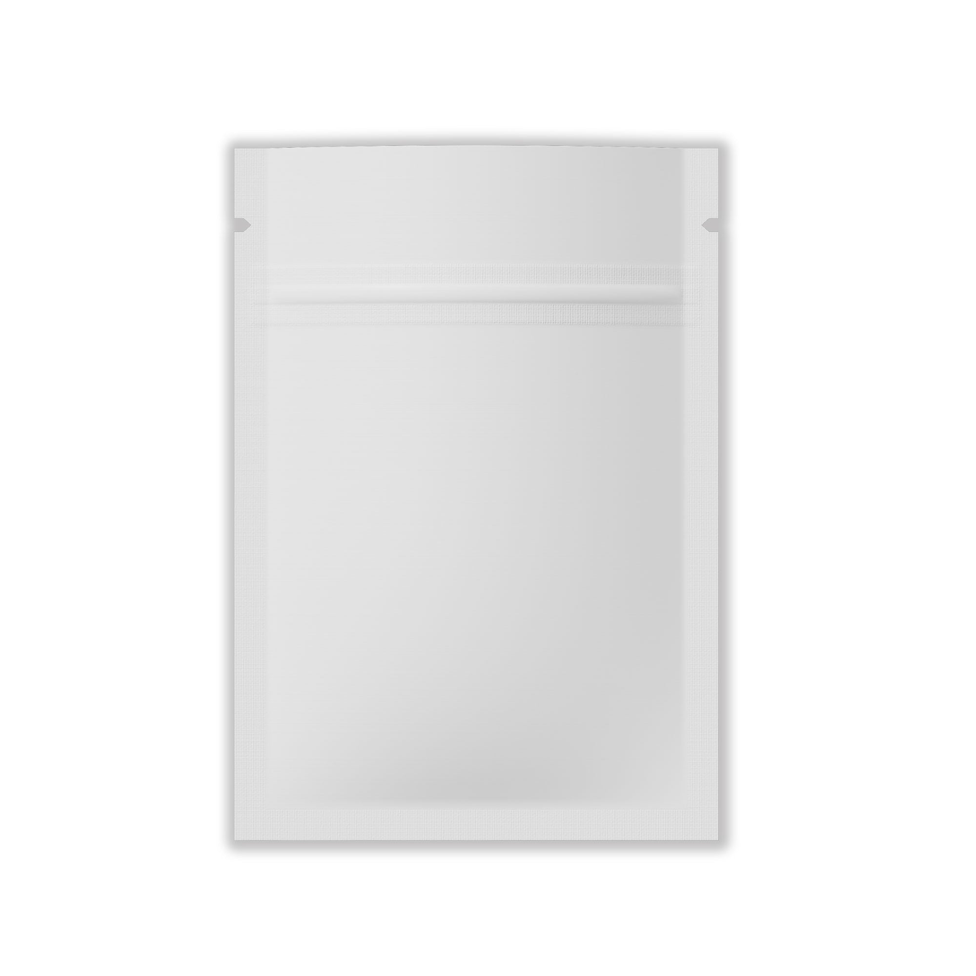 Customizable Matte Double Sided Metallic Mylar Flat Zipper Lock Bags (Full Customization)