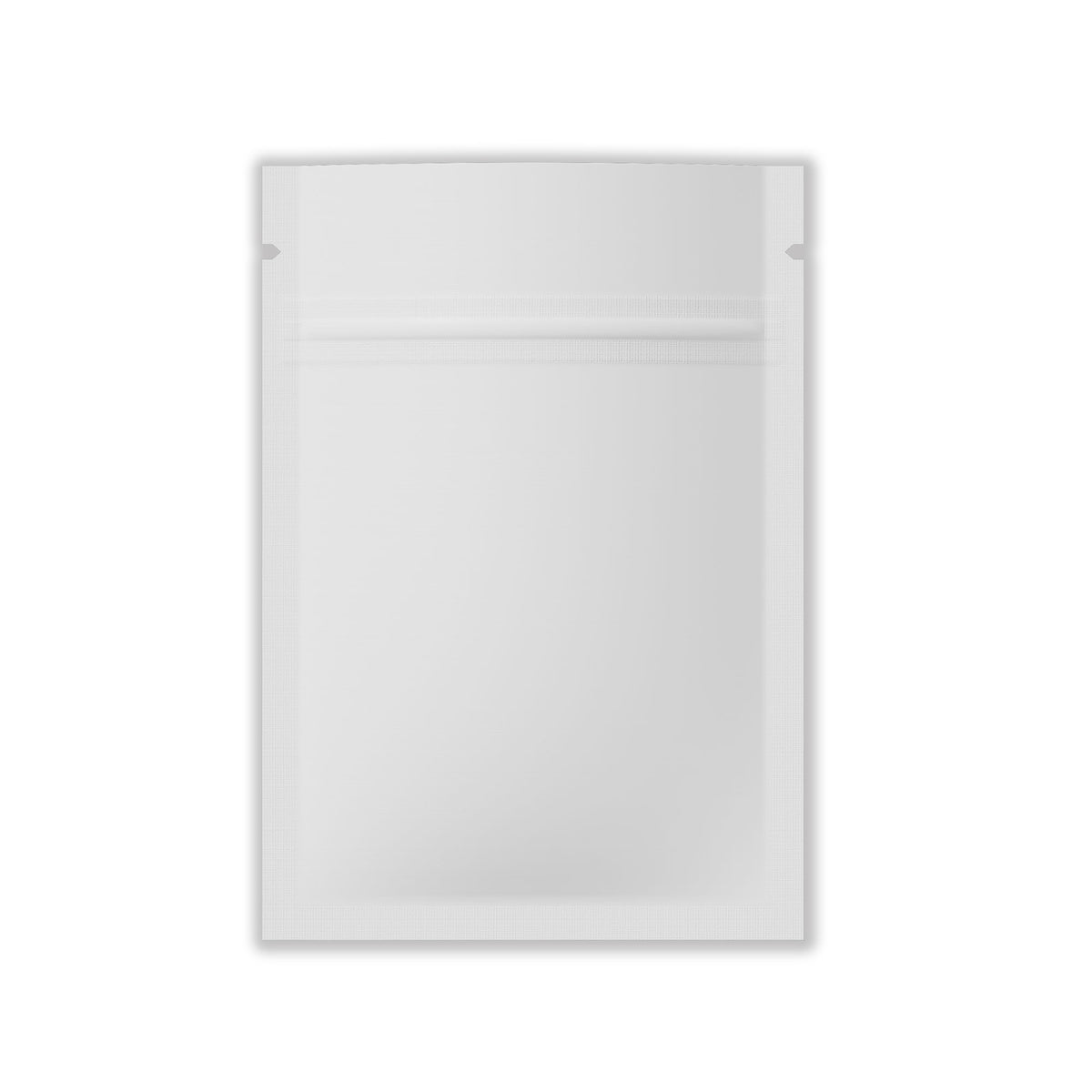 Customizable Matte Double Sided Metallic Mylar Flat Zipper Lock Bags (Full Customization)