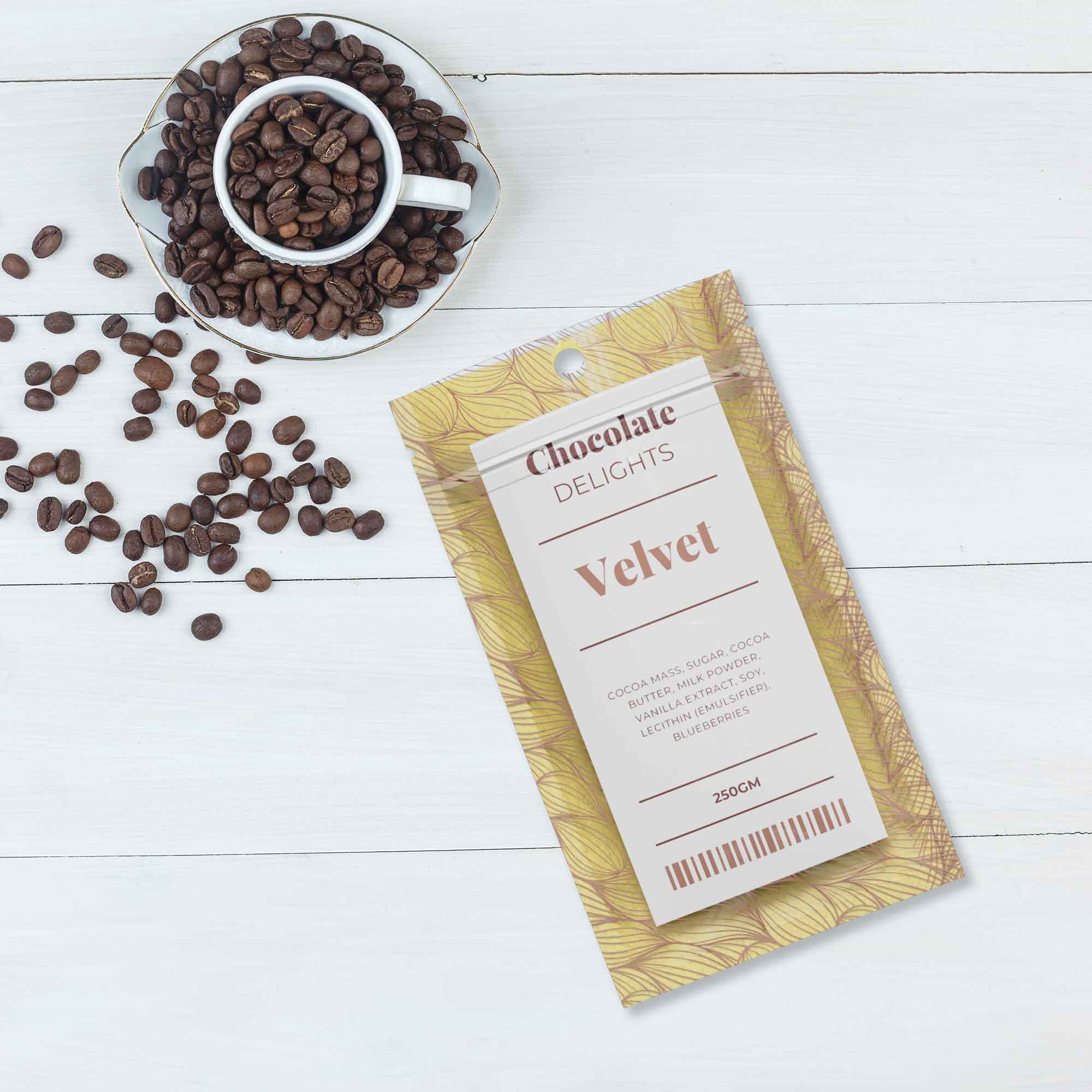 Customizable Glossy Half Clear Kraft Flat Zipper Seal Bags with Hang Hole (Full Customization)