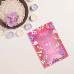Customizable Glossy Bordered Window Zipper Seal Bags with Butterfly Hang Hole (Full Customization)