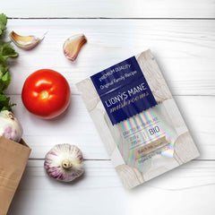 Customizable Flat Zipper Seal Window Bags with Holographic Interior (Full Customization)