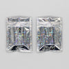 QQ Studio® Diamond Holographic Glitter Mylar Flat QuickQlick® Bags - Half Diamond Holographic