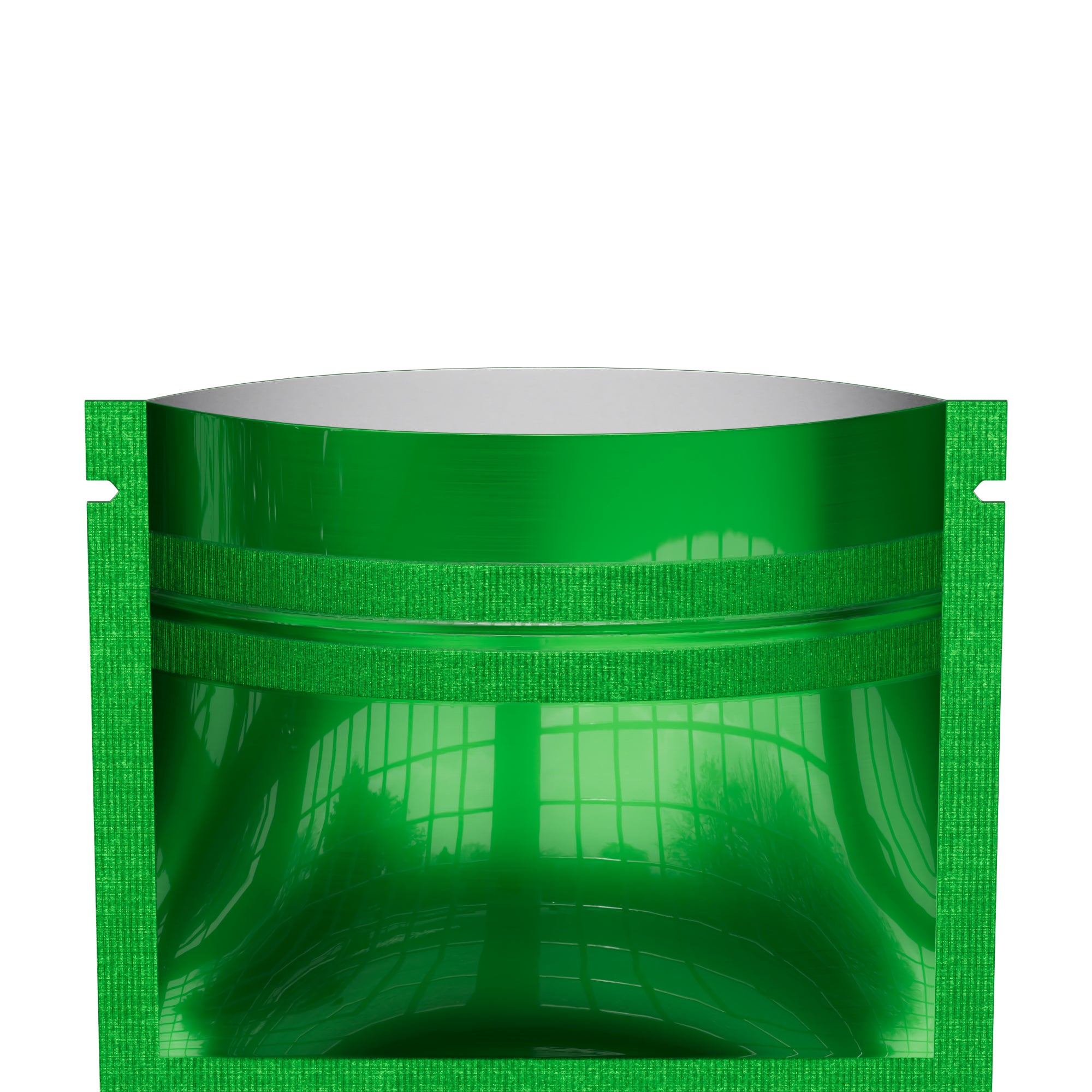 Flat Zipper Seal Bags - Glossy Double-Sided Mini Mylar Foil Smell Proof Bags