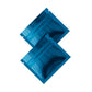 Glossy Double-Sided Lapis Lazuli Blue Mini Mylar Foil Smell Proof Flat Zipper Seal Bags