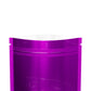 Single-Sided Glossy Deep Fuchsia Purple Mylar Foil Smell Proof Flat Zipper Seal Bags