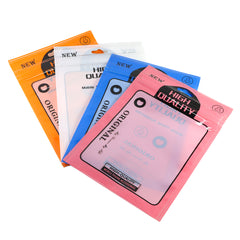 Glossy Clear Window High Quality Design Packaging Flat Zipper Seal Bags with Butterfly Hang Hole