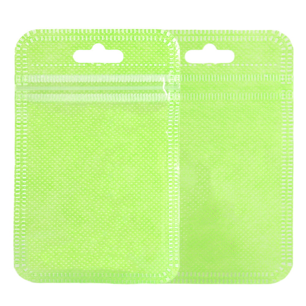 Single Side Clear Flat Zipper Seal Bags – Non-Woven Back QuickQlick® Packaging