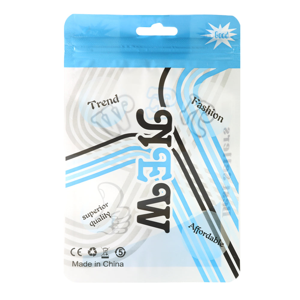 Reusable Flat Zipper Seal Bags – Clear Window & Butterfly Hang Hole QuickQlick® Style
