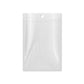 QQ Studio® Clear and Half Diamond Holographic Mylar Flat QuickQlick™ Bags with Round Hang Hole (Full Customization)