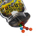 Flat Zipper Seal Bags – Holographic Black Caviar Die Cut Jar Smell Proof Mylar Foil