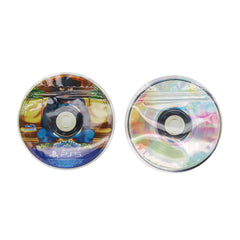 Flat Zipper Seal Bags – Holographic Video Game Die Cut Disc Smell Proof Mylar Foil
