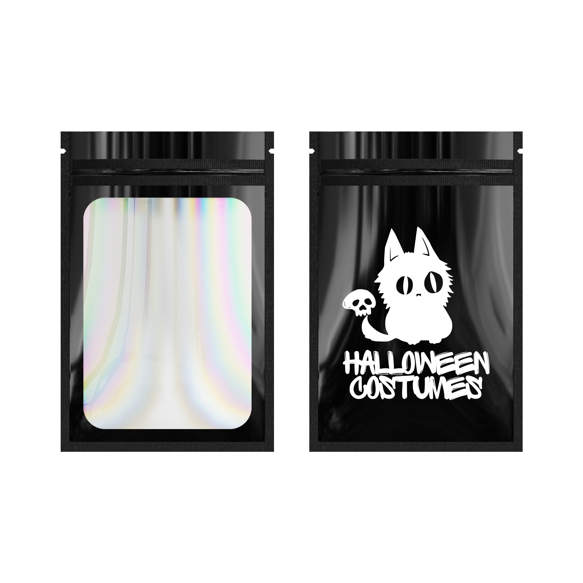Pre-Designed Halloween Treat Bags – Spooky & Festive Packaging for Candy, Gifts, and Party Favors (Set of 50 - 100 Bags)